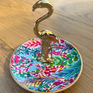 Lilly Pulitzer Flamingo Trinket Dish